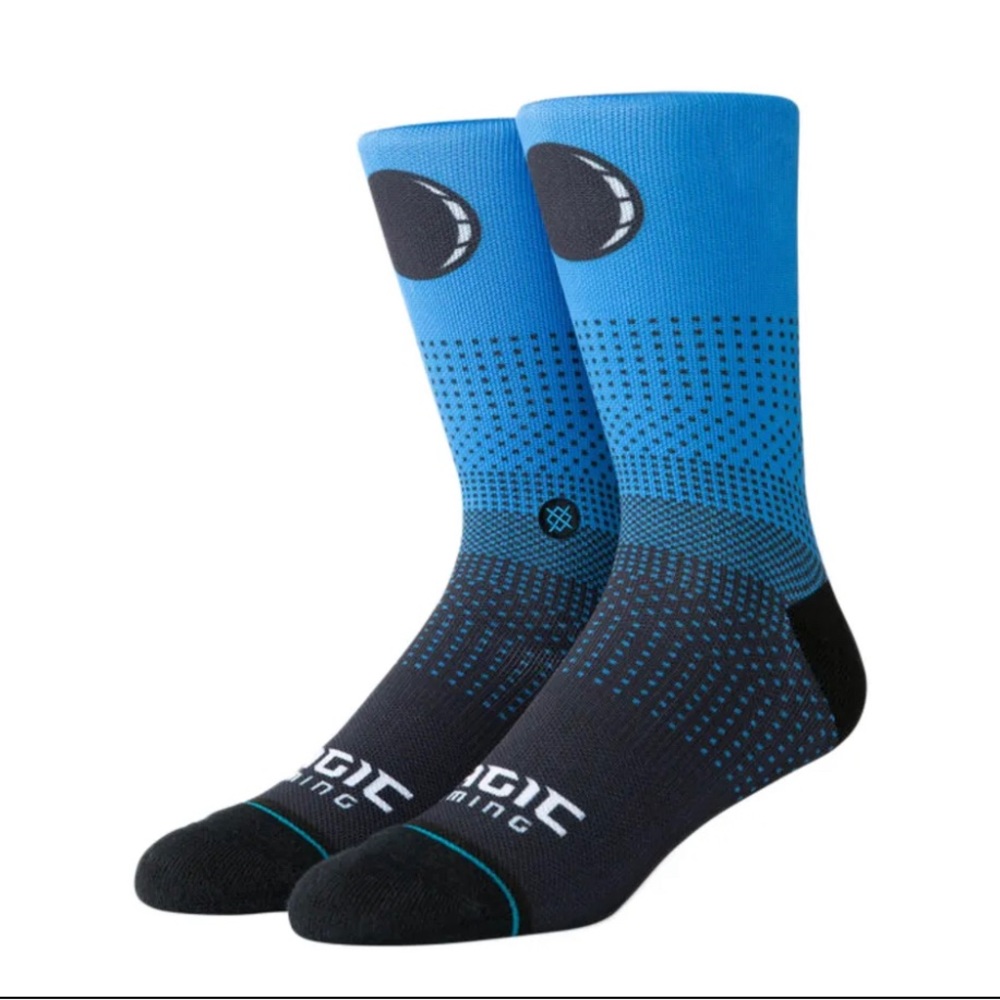 Stance Casual NBA Orlando Magic Gaming 2K Blue Crew Socks - Large - NWT